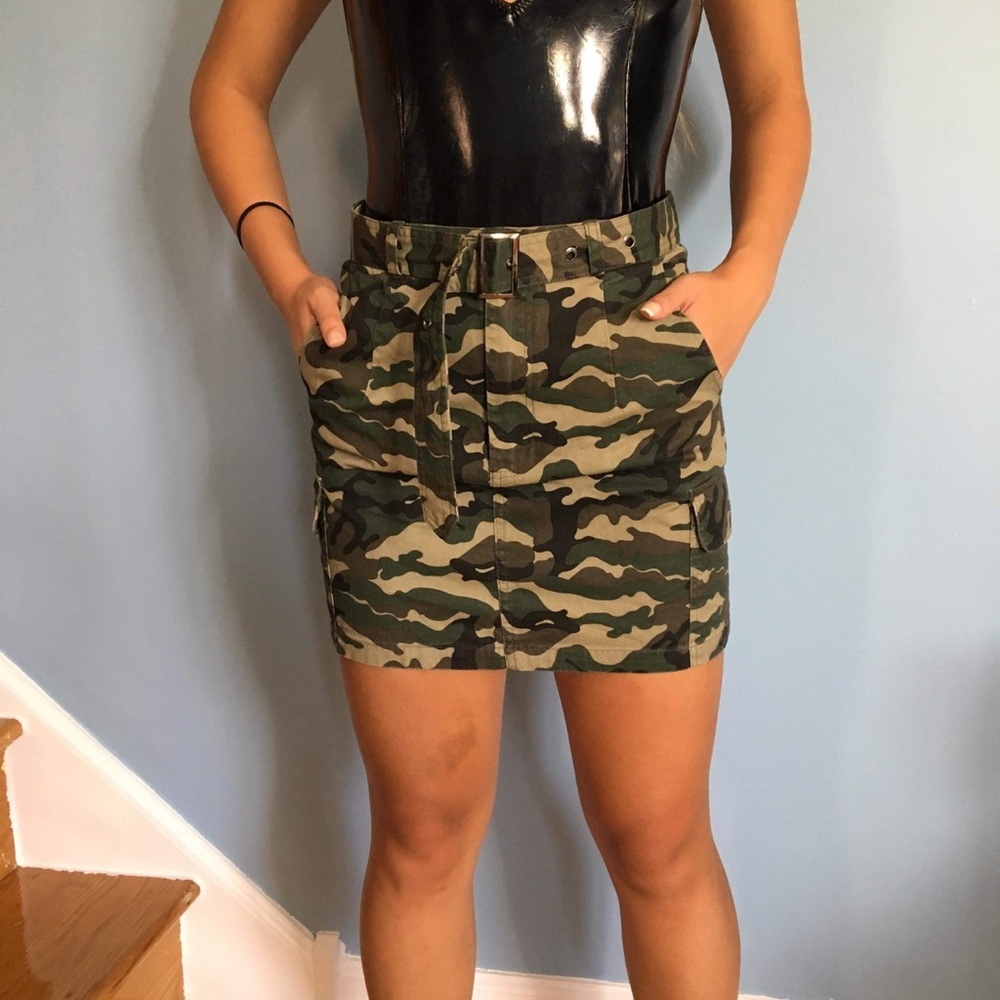 camo skirt